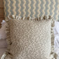 Veere Grenney Folly Sage Ruffled cushion