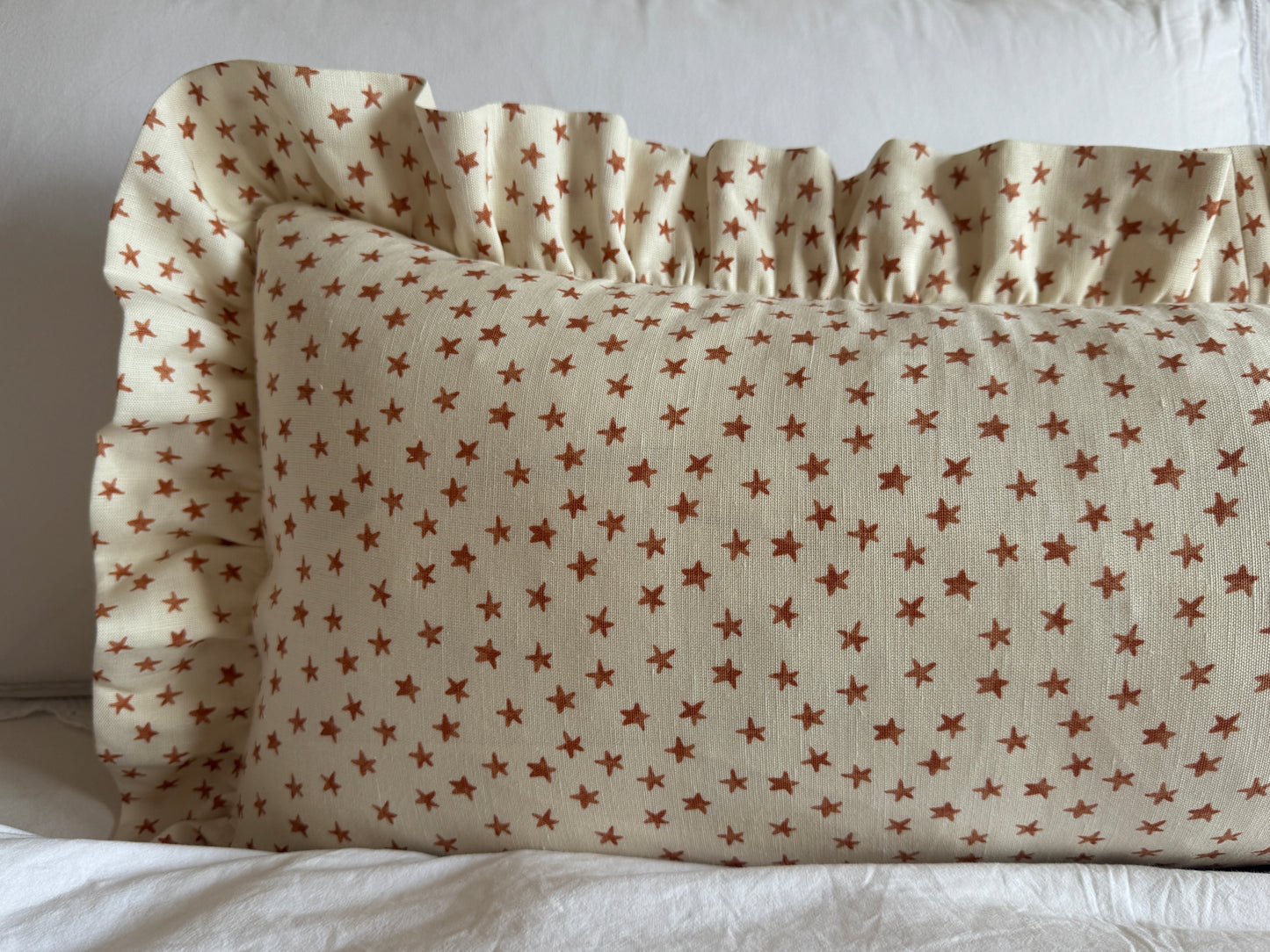 ‘Bigger Than the Baby’ Chelsea Textiles Stars Cushion