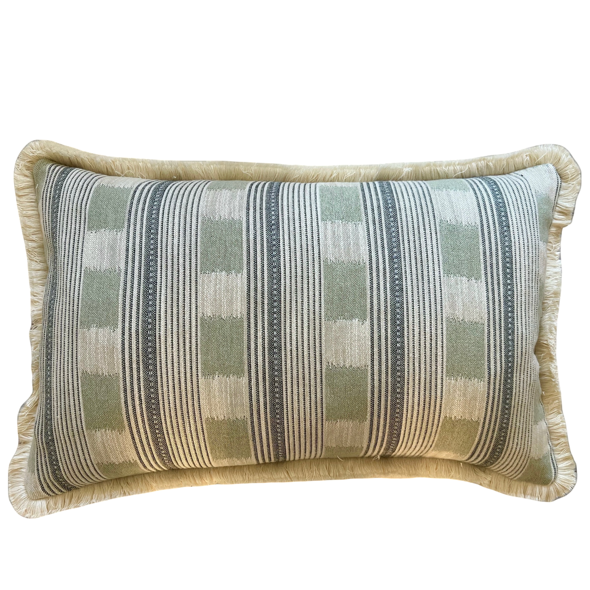 Lost & Found Fringed Lumbar Cushion