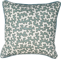 Sibyl Colefax Aqua Squiggle Cushion
