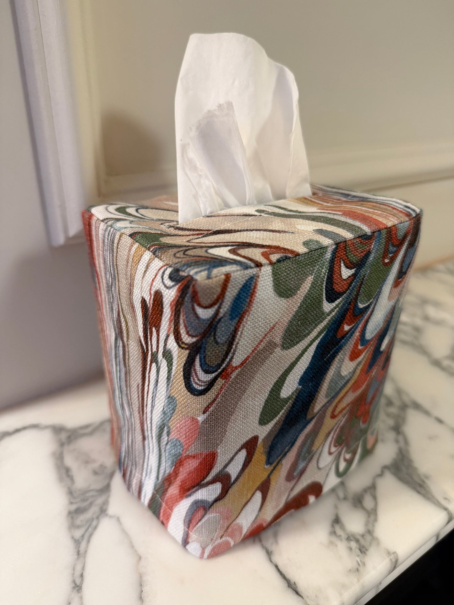 Taplow Spice / Leaf Tissue Box