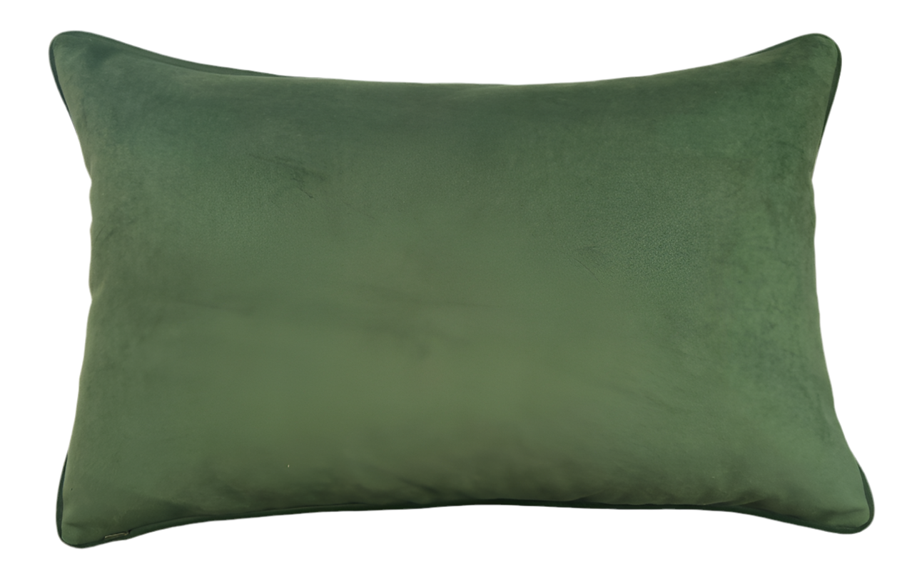 Soane Scrolling Fern Piped Cushion