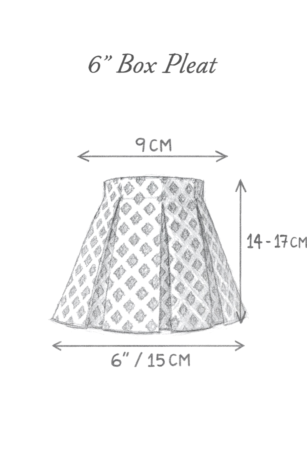 Marden Box Pleat Lampshade