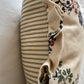 Penny Morrison Vine Flowers Ruffled Cushion