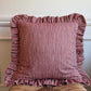 Fermoie Poulton Stripe Ruffled Cushion