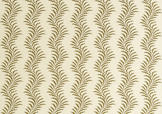 Bespoke Scrolling Fern Cushion