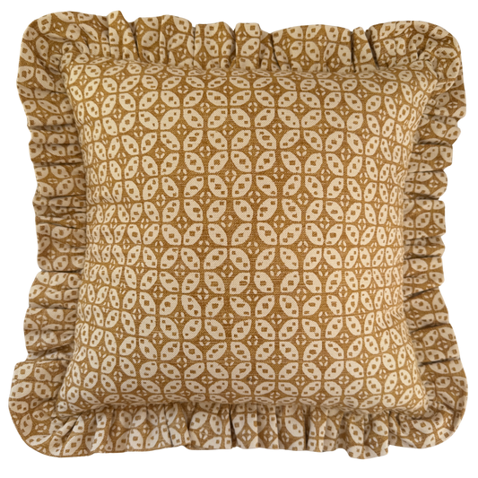 Fermoie Hamble Ruffled Cushion