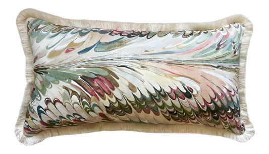 Lee Jofa Taplow Fringed Lumber Cushion