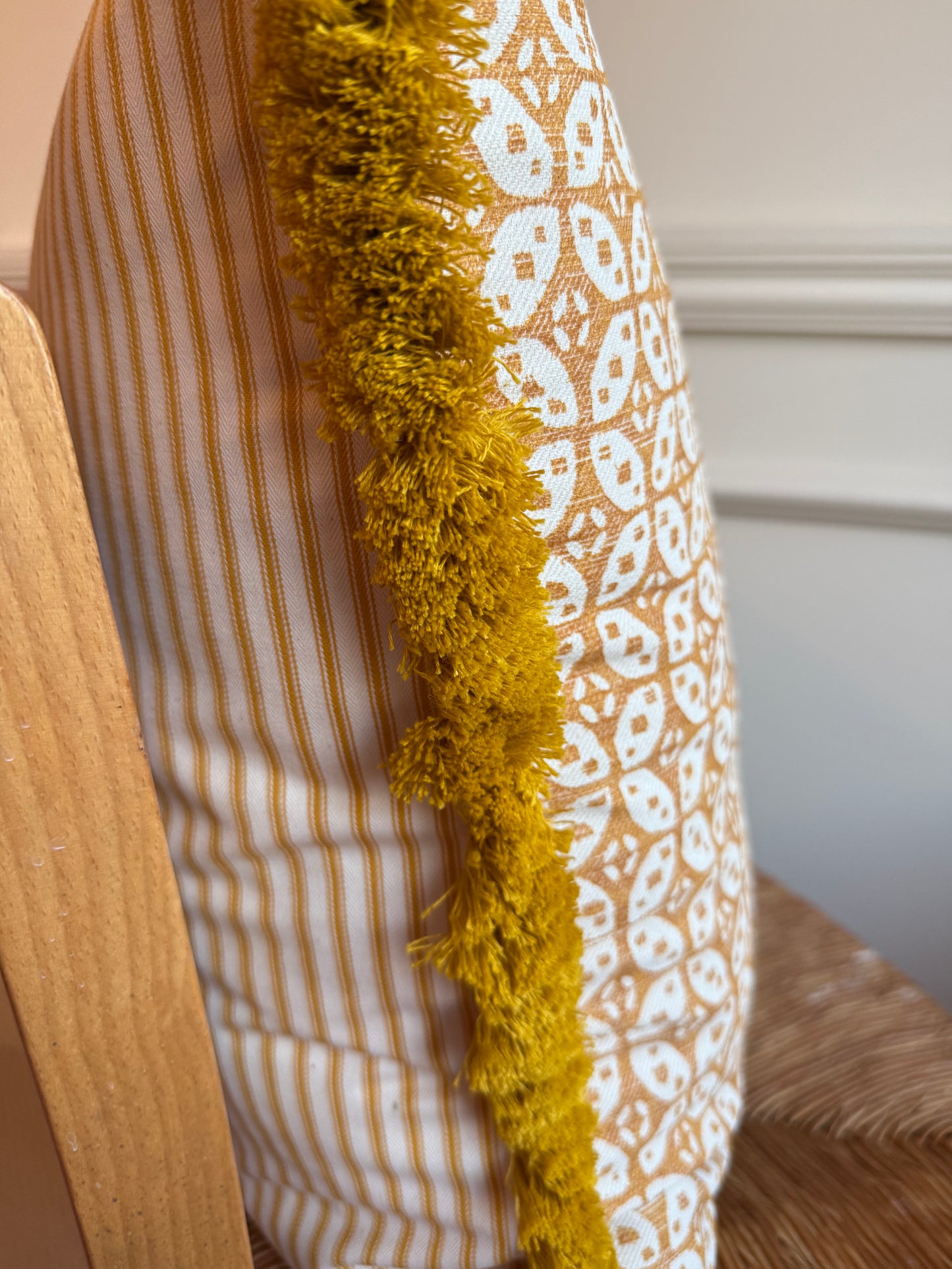 Fermoie Hamble Fringed Cushion
