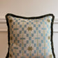 Afua Olive Fringed Cushion