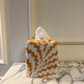 Scrolling Fern Tissue Box