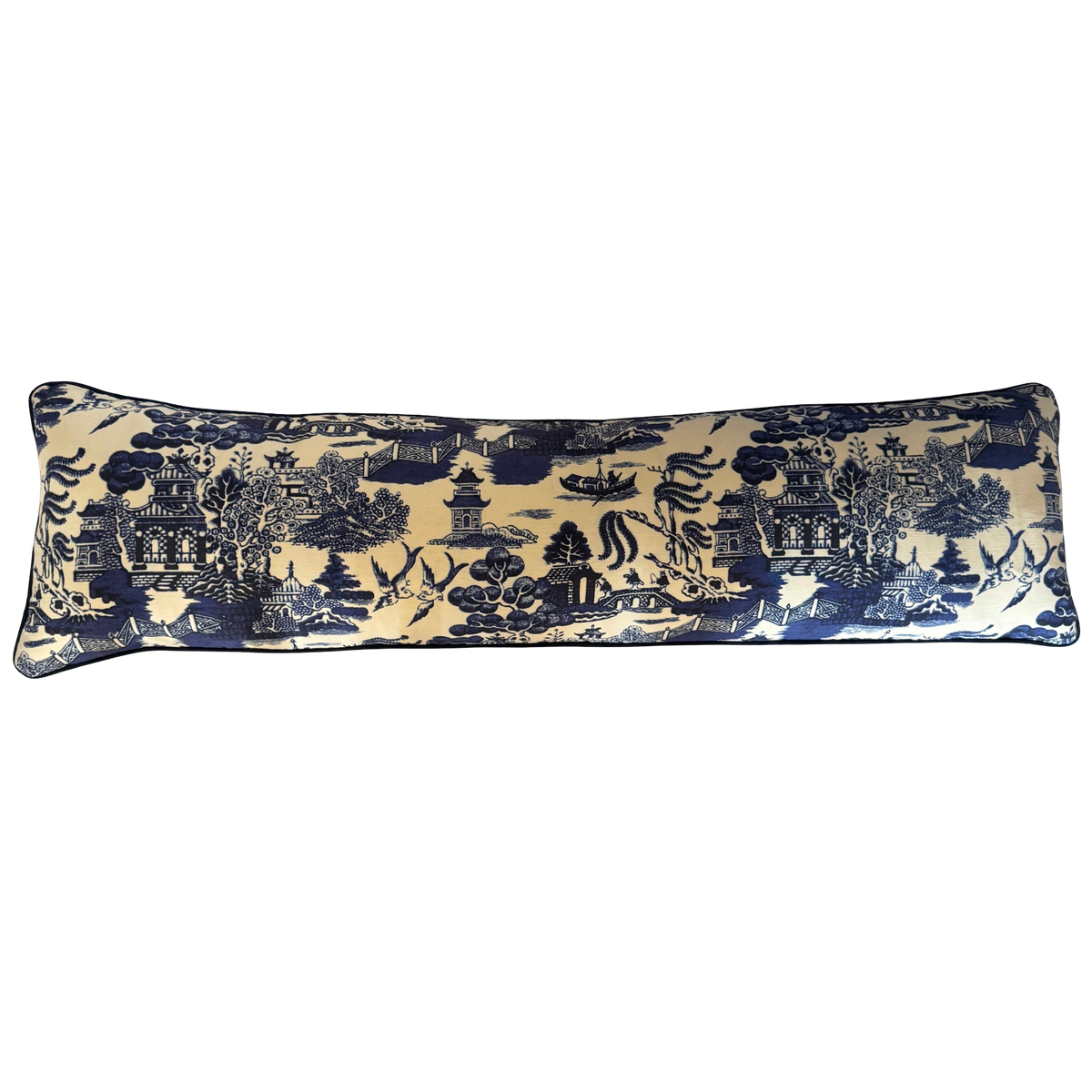 ‘Bigger Than the Baby’ Beata Heuman Willow Cushion