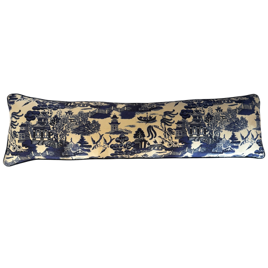‘Bigger Than the Baby’ Beata Heuman Willow Cushion