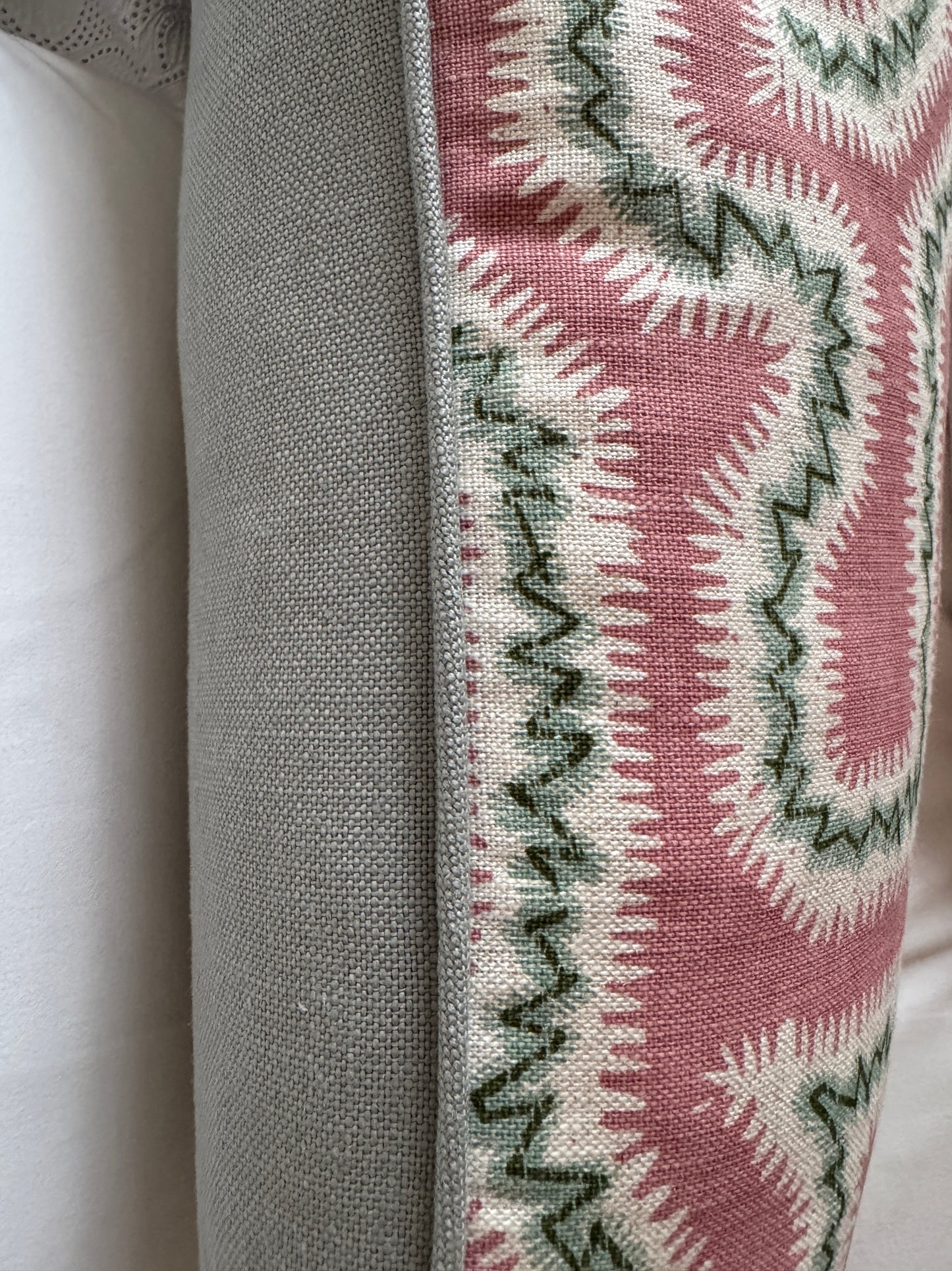 ‘Bigger Than the Baby’ Moorish Maze Cushion