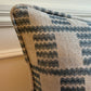 Fermoie Navy Cove Piped Cushion