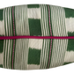 Green Lost & Found Fuchsia Velvet Piped Cushion