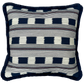 Indigo Lost & Found Fringed Cushion