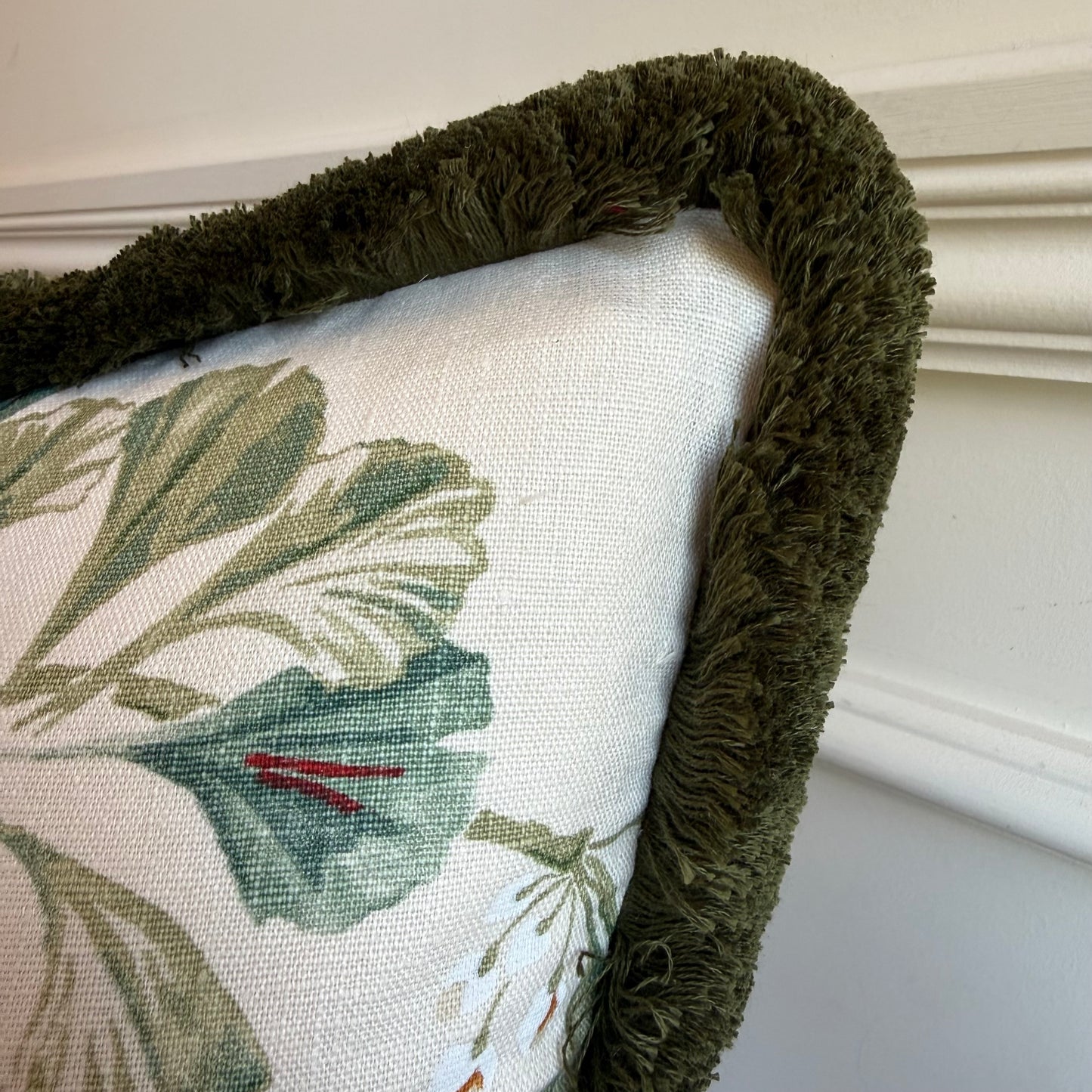 Colefax & Fowler Greenacre Fringed Cushion