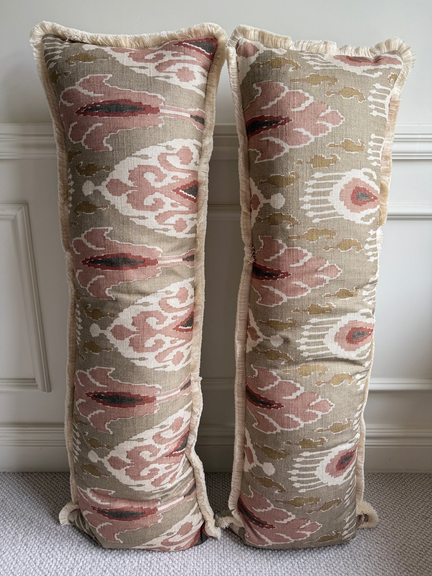 ‘Bigger Than the Baby’ Ikat Bokhara Cushion