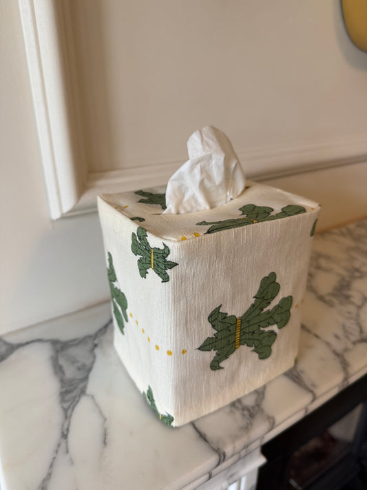Florentine Flowers Tissue Box