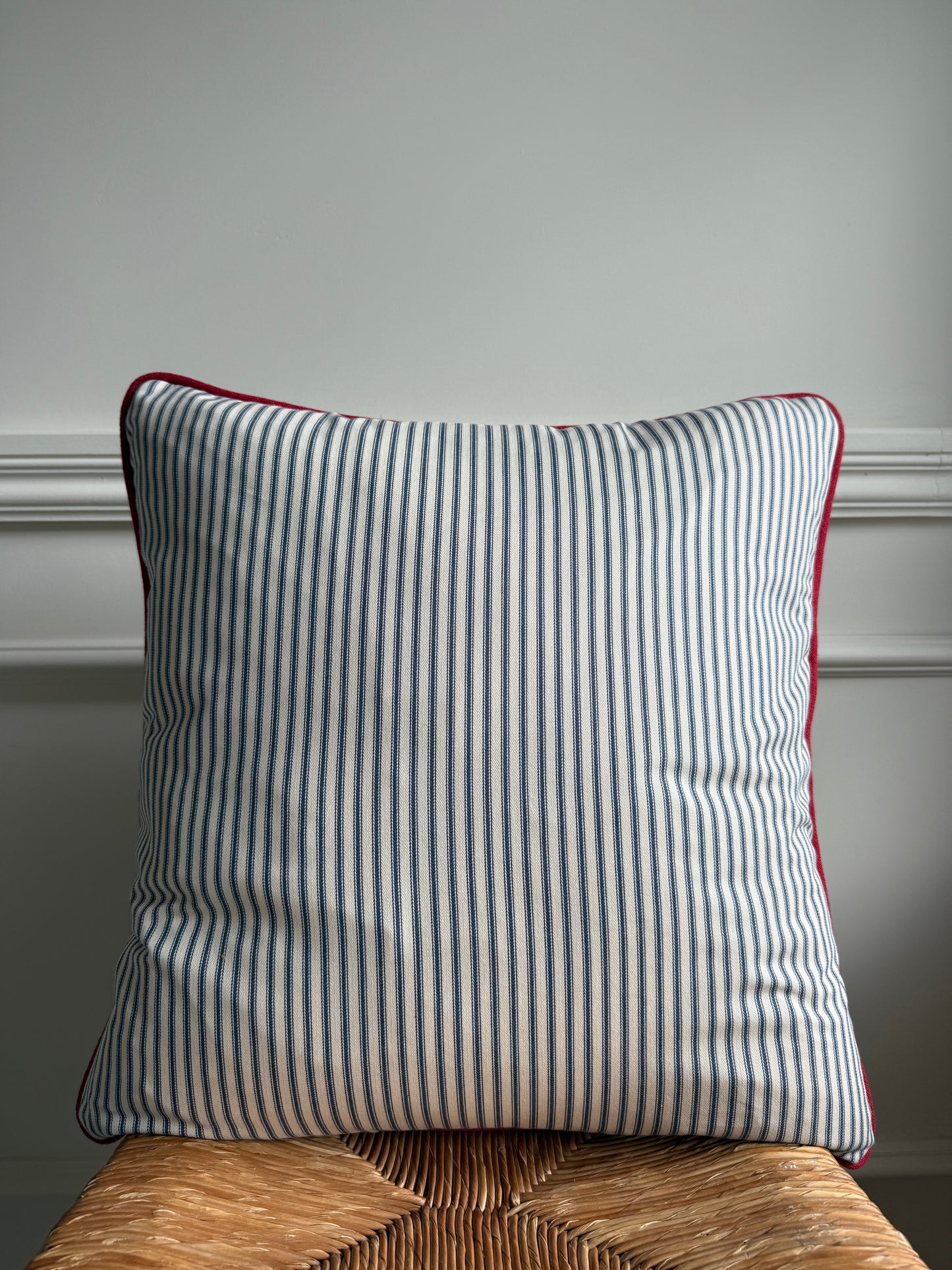 Bespoke Mulberry Newport Stripe Cushion