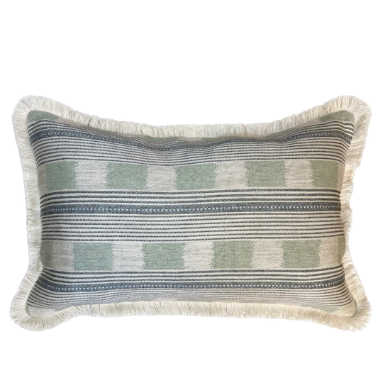 Lost & Found Fringed Lumbar Cushion