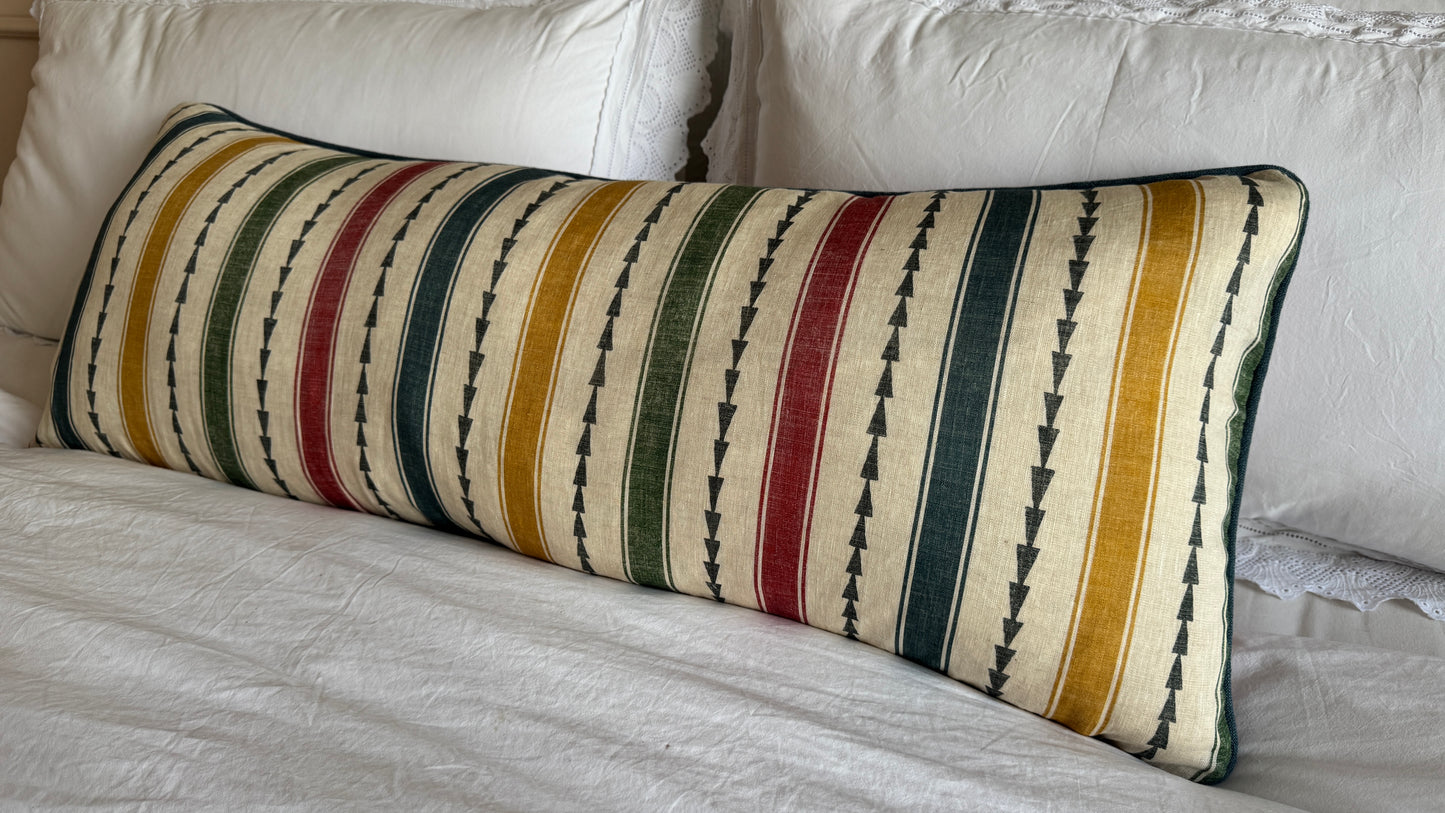 ‘Bigger Than the Baby’ Farao Stripe Cushion