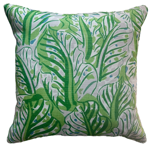INDOOR/OUTDOOR Christopher Farr Millie Feuilles Cushion