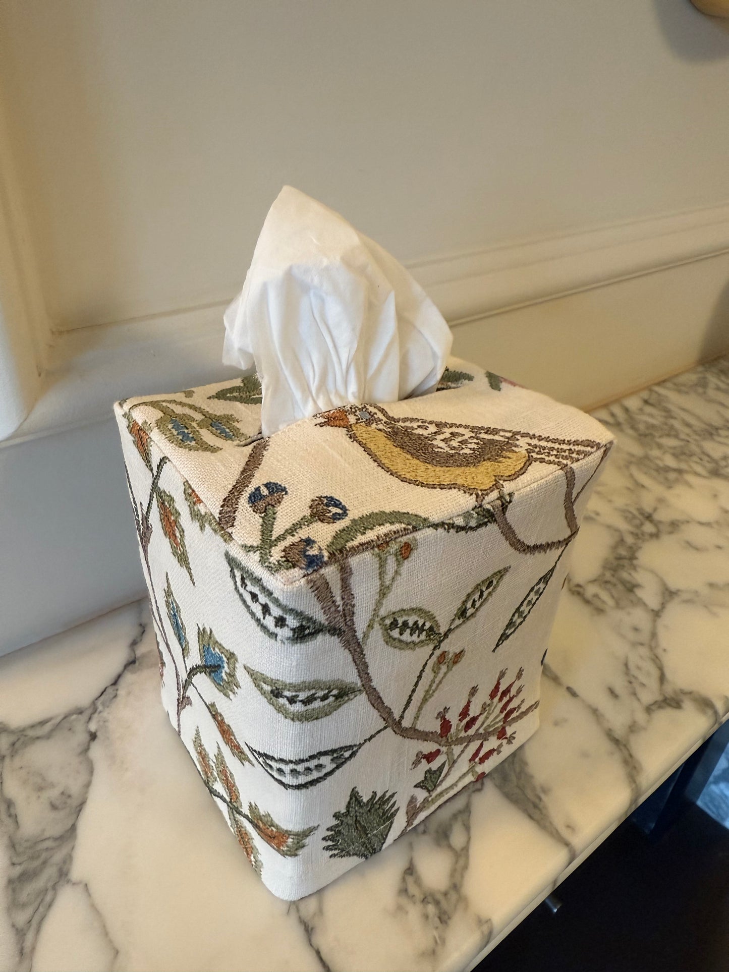 Windrush White Tissue Box