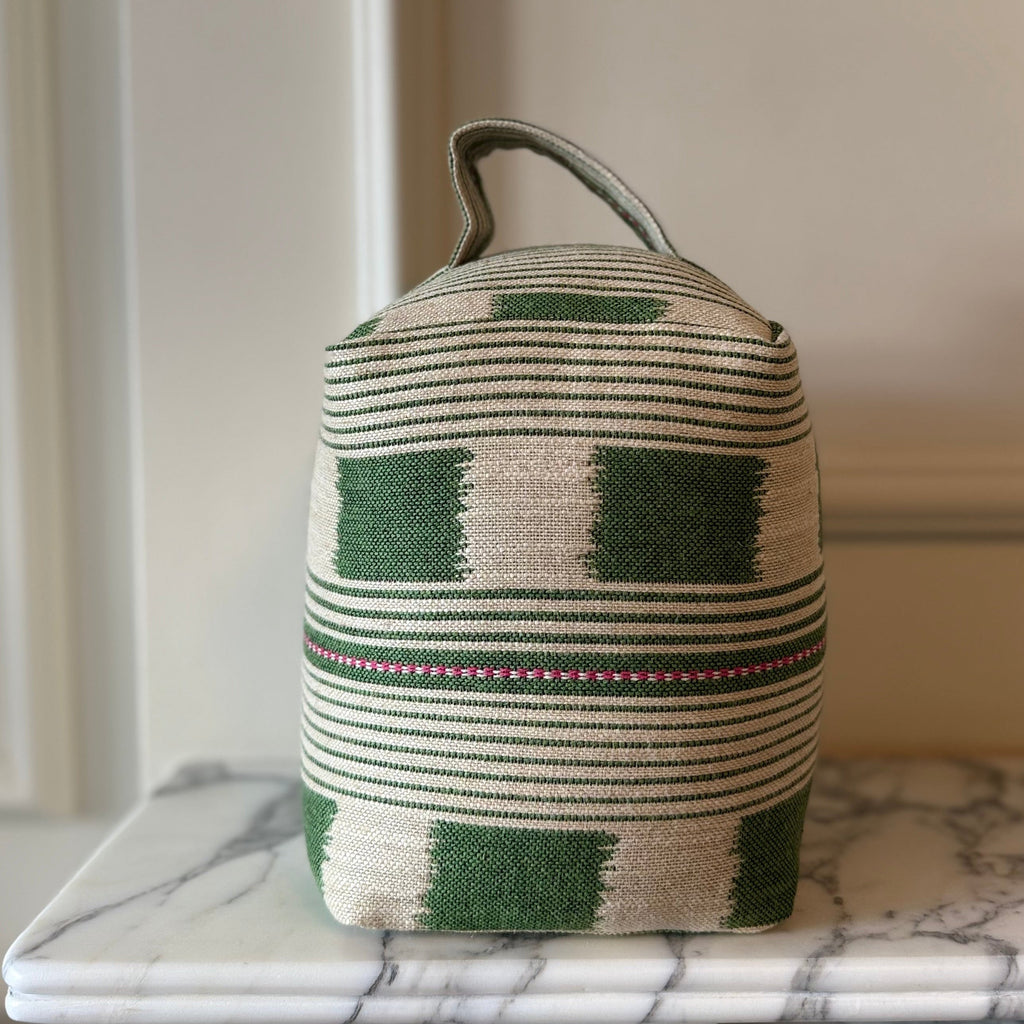 Lost & Found Green Doorstop