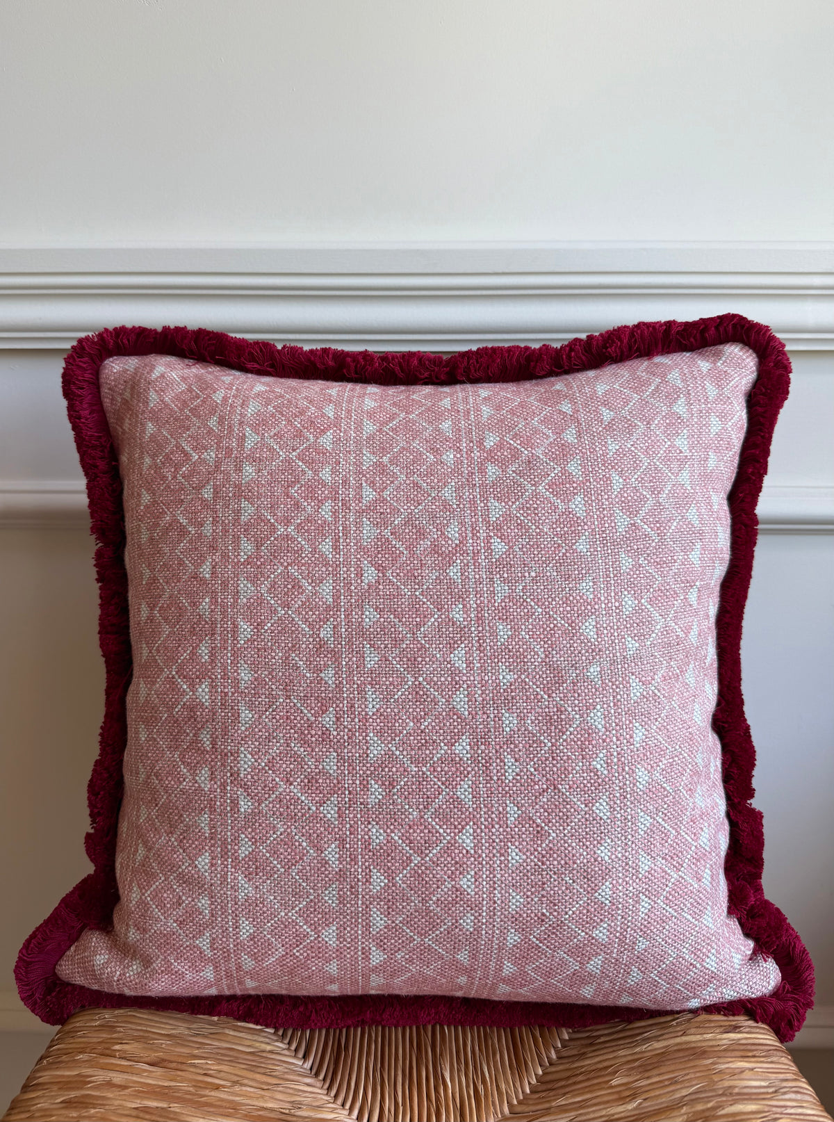 Fermoie Pink Quantock Cushion