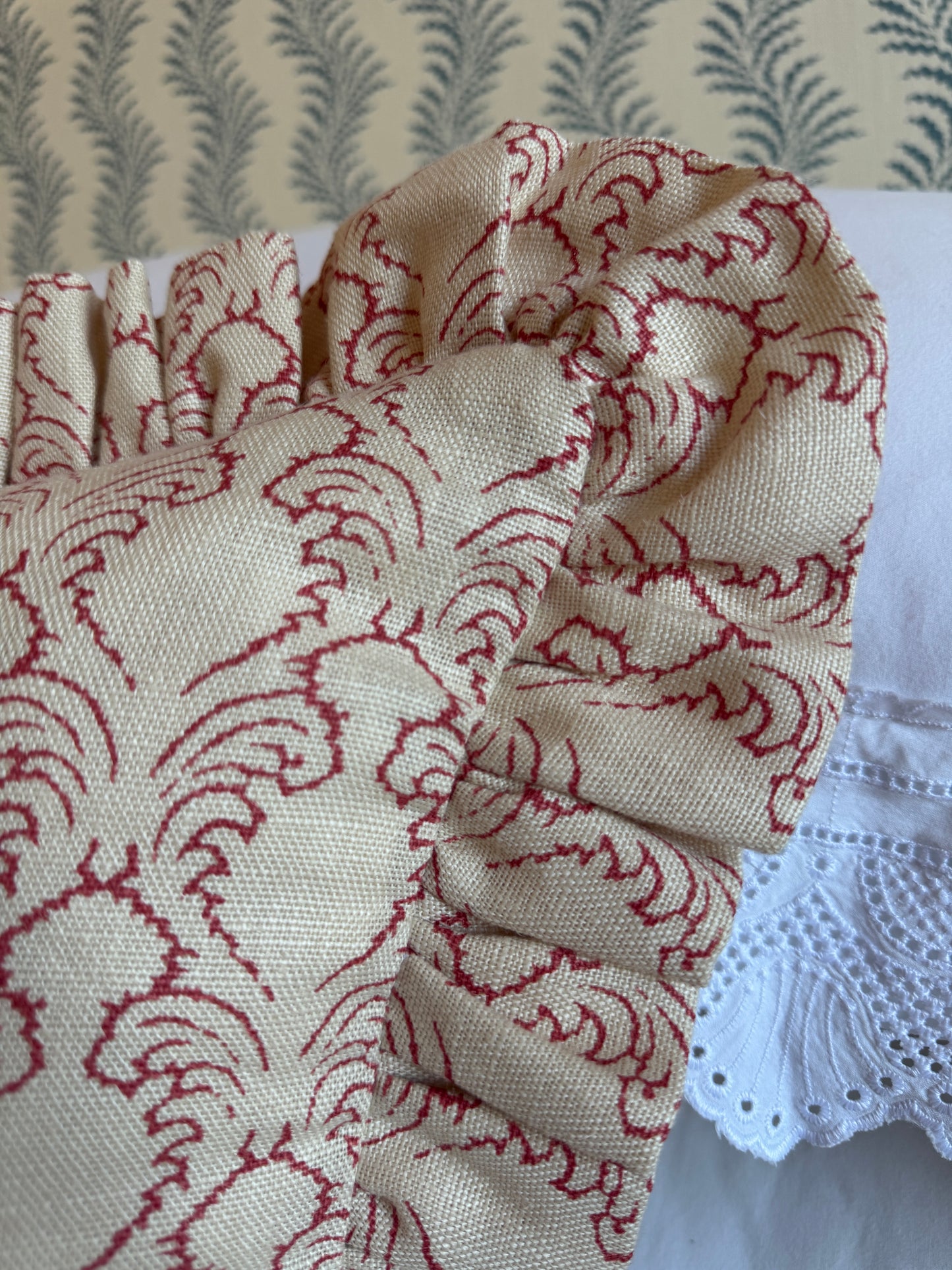 Soane Pineapple Ruffled Cushion