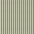 Bespoke Penny Morrison Sketched Stripe Green Cushion
