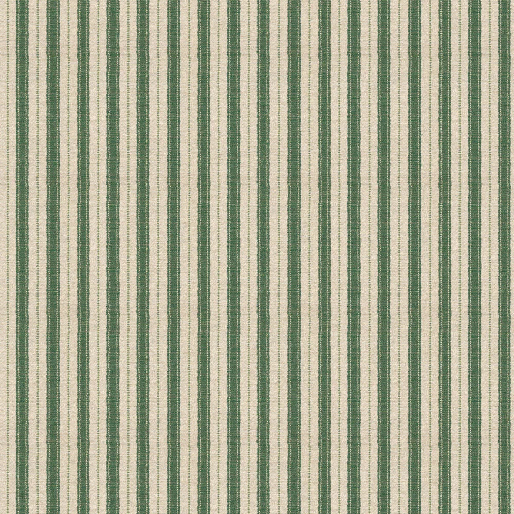 Bespoke Penny Morrison Sketched Stripe Green Cushion