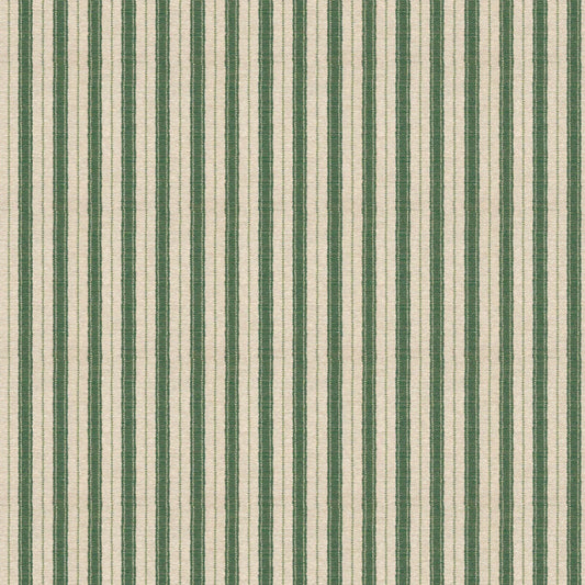 Bespoke Penny Morrison Sketched Stripe Green Cushion