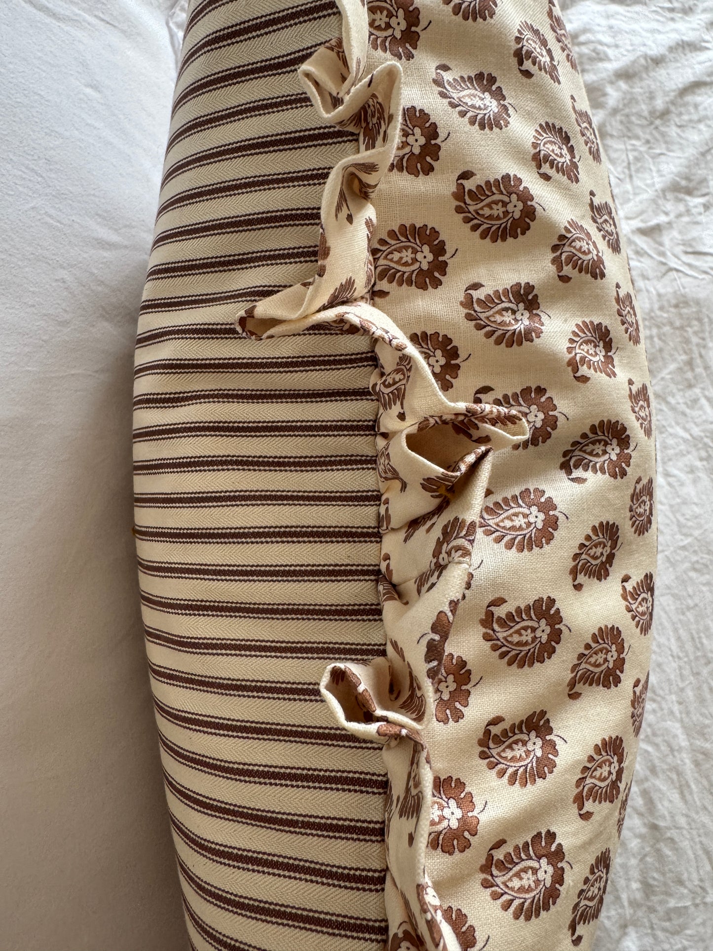 Howe Cypress Ruffled Cushion