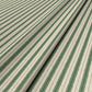 Bespoke Penny Morrison Sketched Stripe Green Cushion