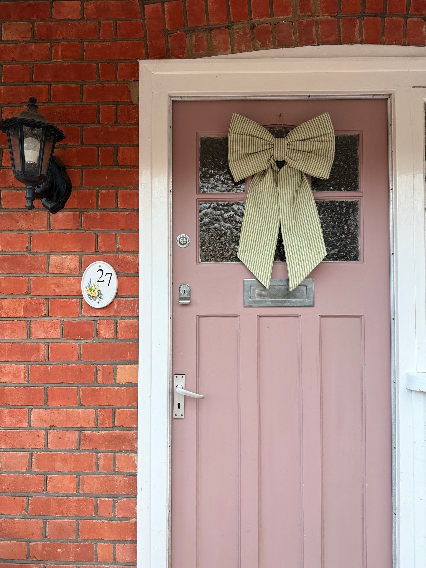 Mighty Bow - Green Poulton Stripe