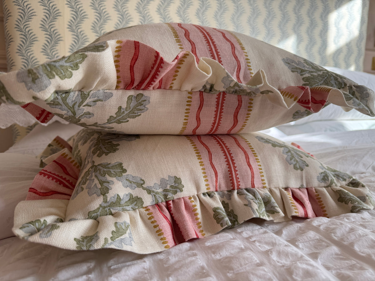 Linwood Hester Ruffled Cushion
