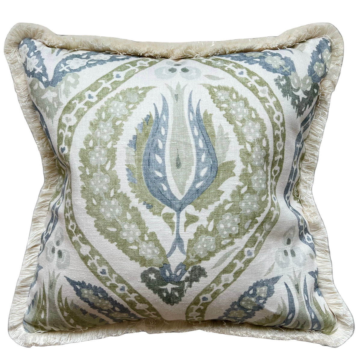 Lewis & Wood Benaki Fringed Cushion