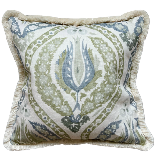 Lewis & Wood Benaki Fringed Cushion