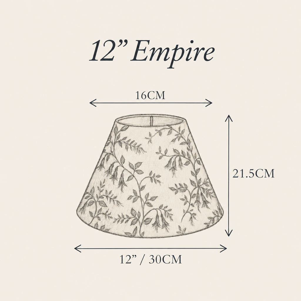 12” Bengali Empire Lampshade