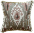 GP & J Baker Ikat Bokhara Neutral Cushion