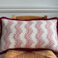 Bespoke Scrolling Fern Cushion