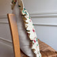 Colefax & Fowler Fuchsia Ruffled Cushion