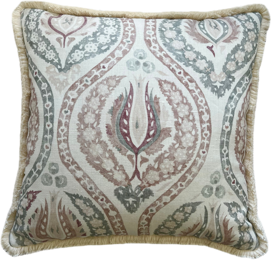 Lewis & Wood Benaki Fringed Cushion
