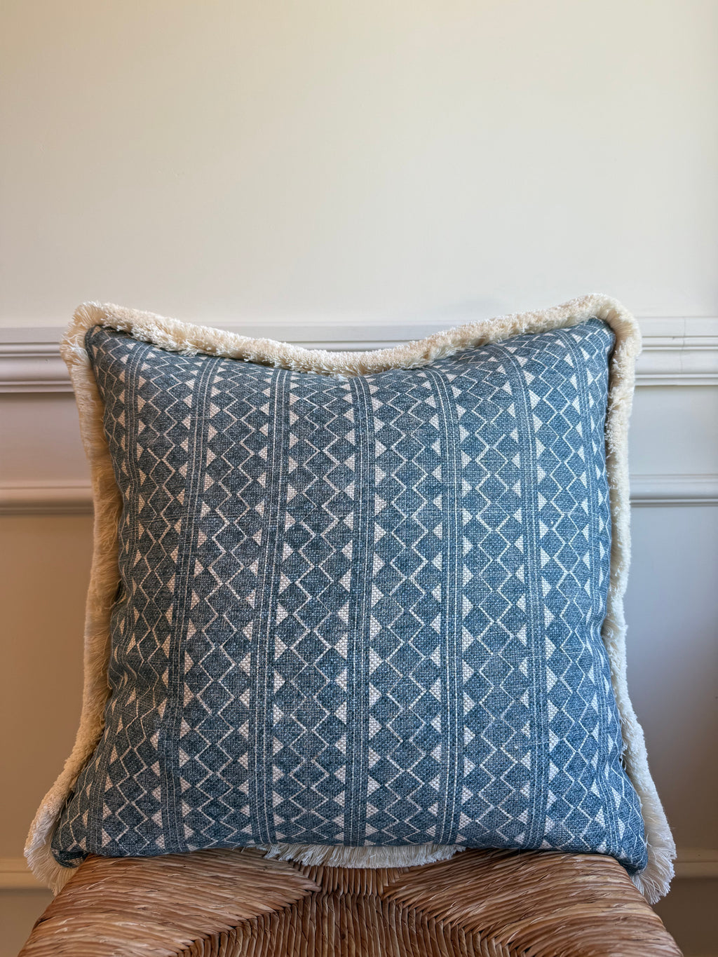 Fermoie Quantock Blue Cushion