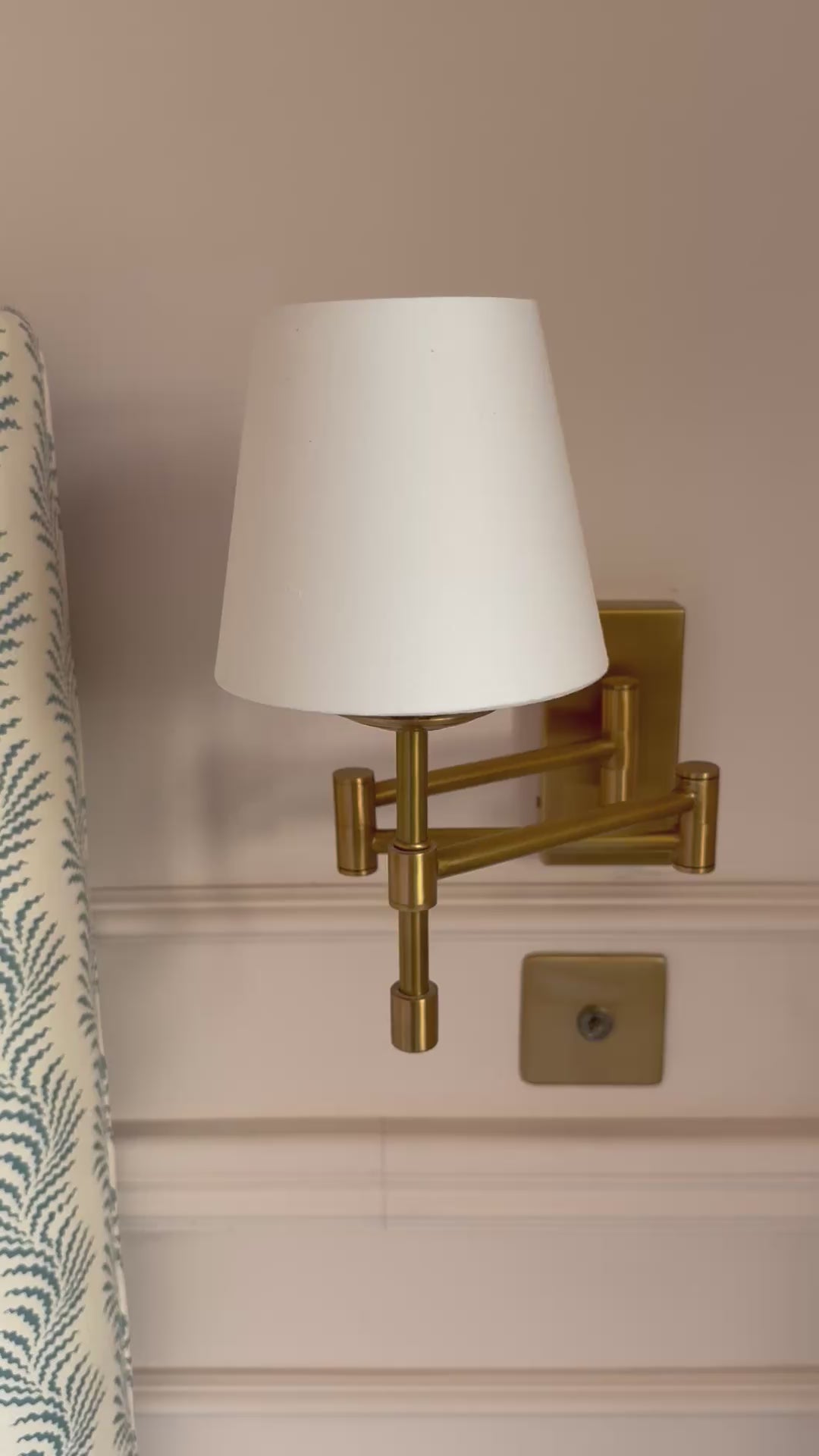 Luxury box pleat lampshade in Fermoie Rabanna premium designer fabric