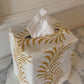Scrolling Fern Tissue Box