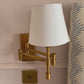 Luxury box pleat lampshade in Penny Morrison premium designer fabric
